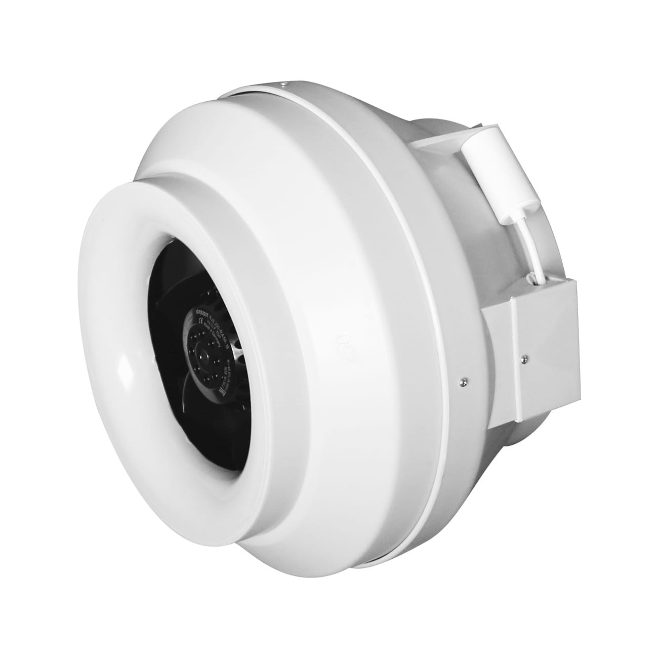 ventilator centrifugal de tubulatura cyclone-100, debit 265mc/h, diametru o100mm - imagine 3